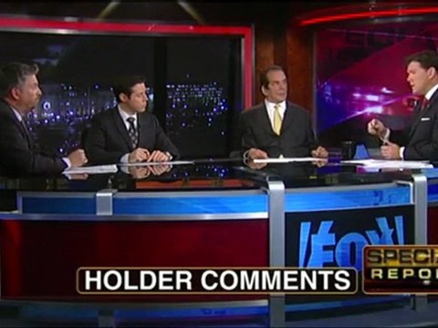 Krauthammer On Eric Holder Playing The Race Card