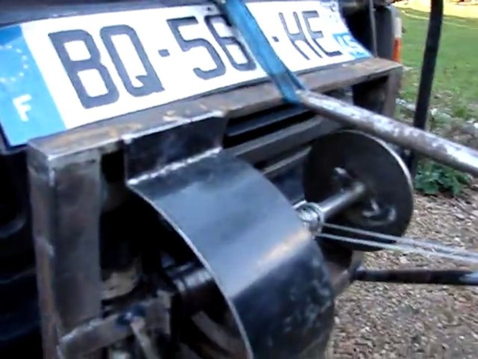 treuil 4x4 artisanal plus de 3T en demultiplié