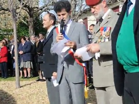 En mémoire des Lt Tirat et Maranzana, morts pour la France. 5/7