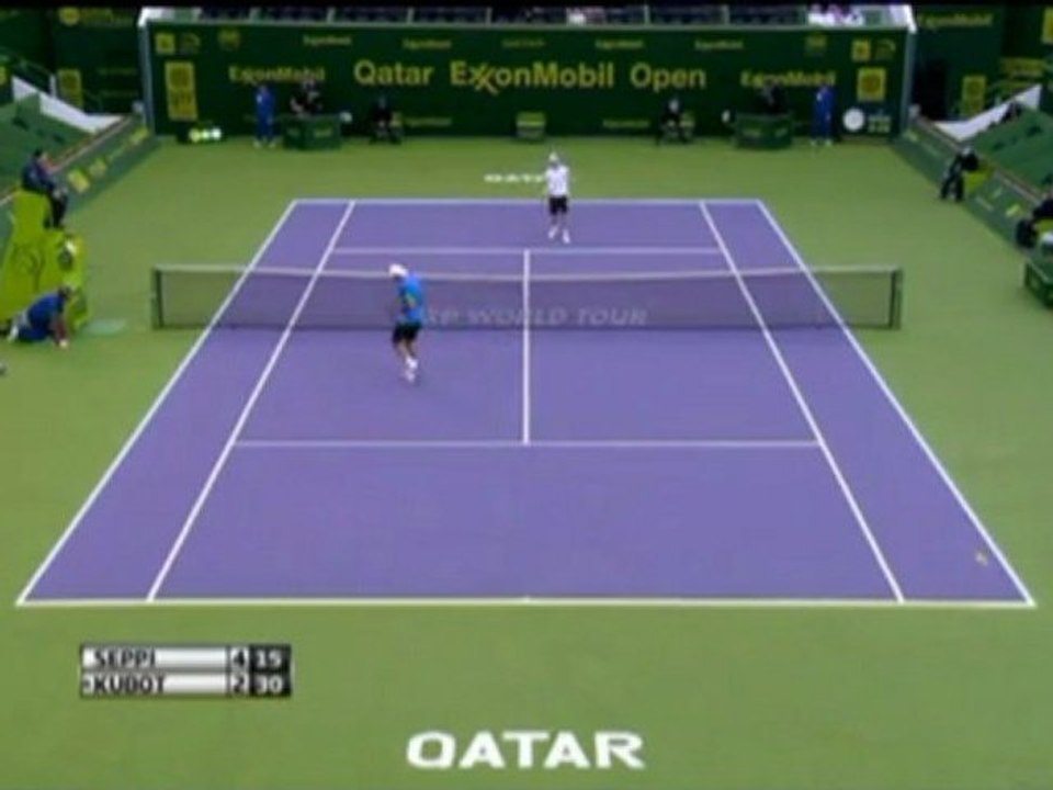 Doha - 2012 beginnt gut für Seppi