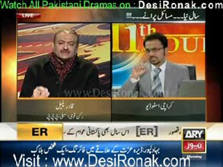 11TH Hour By ARY News 2nd January 2012 part 2