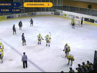 Chamonix VS Strasbourg 2ème tiers Ligue magnus 14ème journée