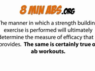 Easy Ab Workouts From Home