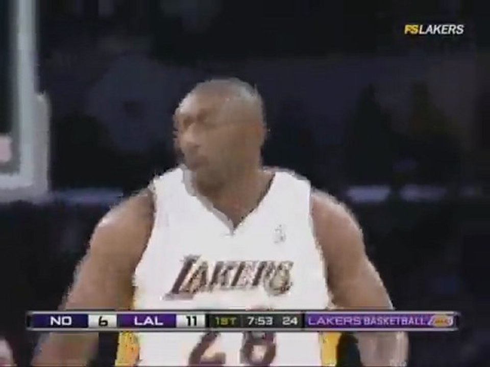 DJ Mbenga starts, gets a double-double  4 blocks