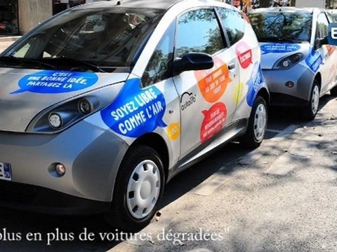 De plus en plus d’Autolib’ dégradées