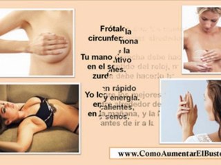 como aumentar el busto en forma natural