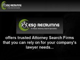 Trusted Attorney Search Firms