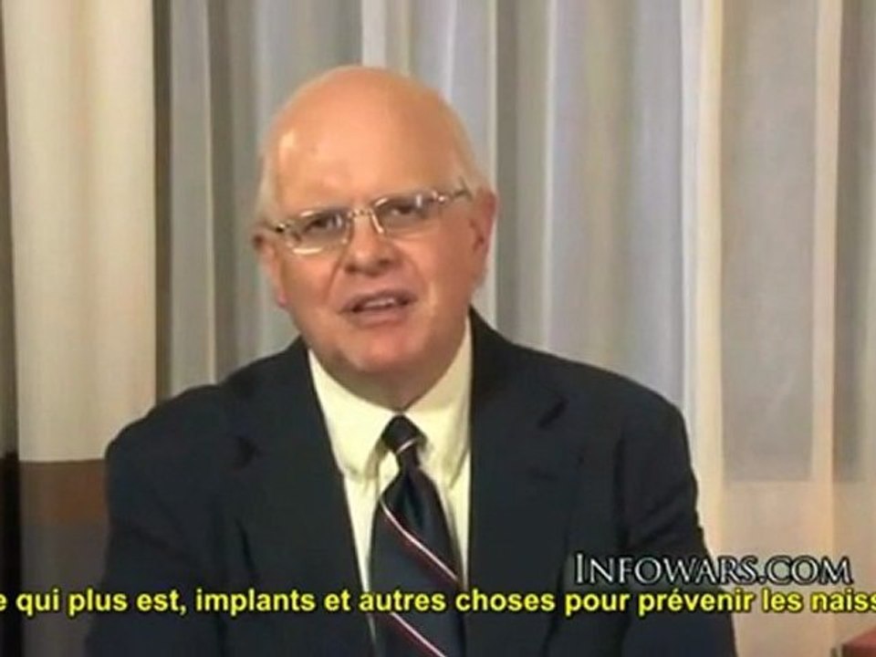 Webster Tarpley: La Réduction de la Population - 2011 - VOSTFR - Alex Jones