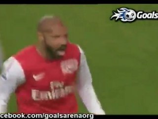 Arsenal 1 - 0 Leeds  Henry 09.01.12