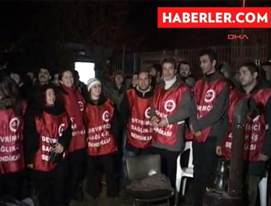 Yeni yıla direniş çadırında girildi - DHA