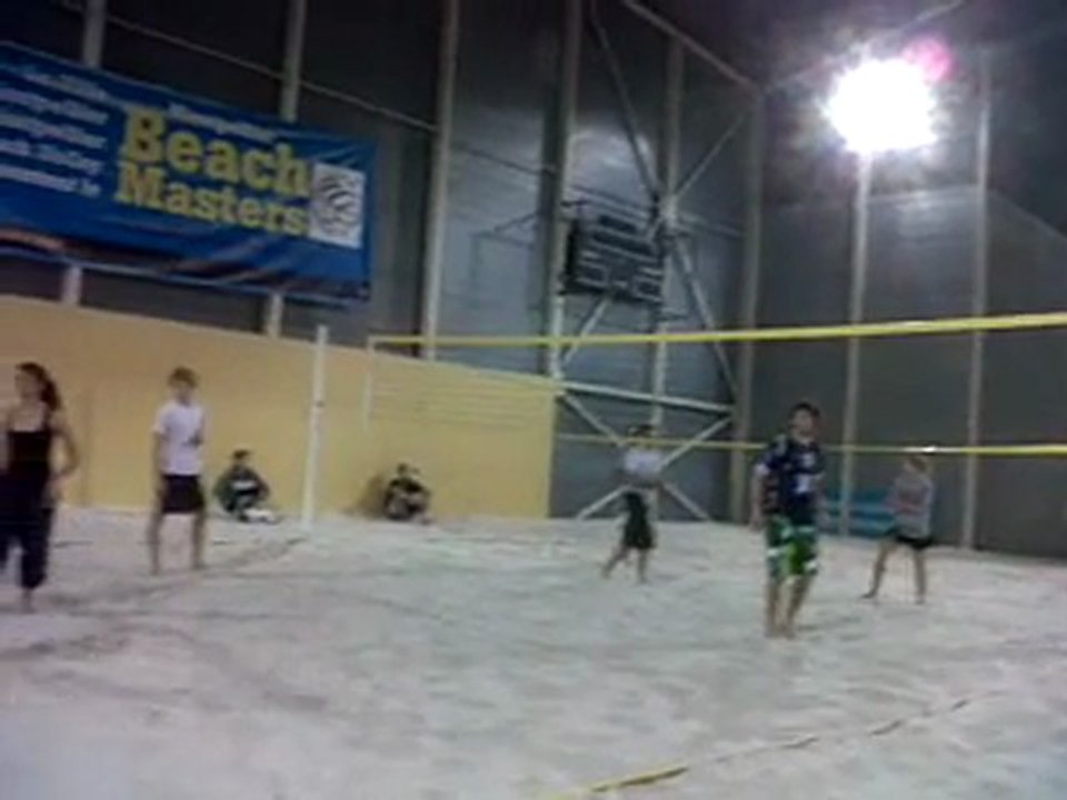 balle de match de la  finale Nancy Bulgare tournoi 4X4 du MBV