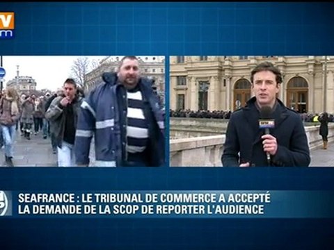 SeaFrance : l'audience au tribunal de commerce reportée au lundi 9 janvier