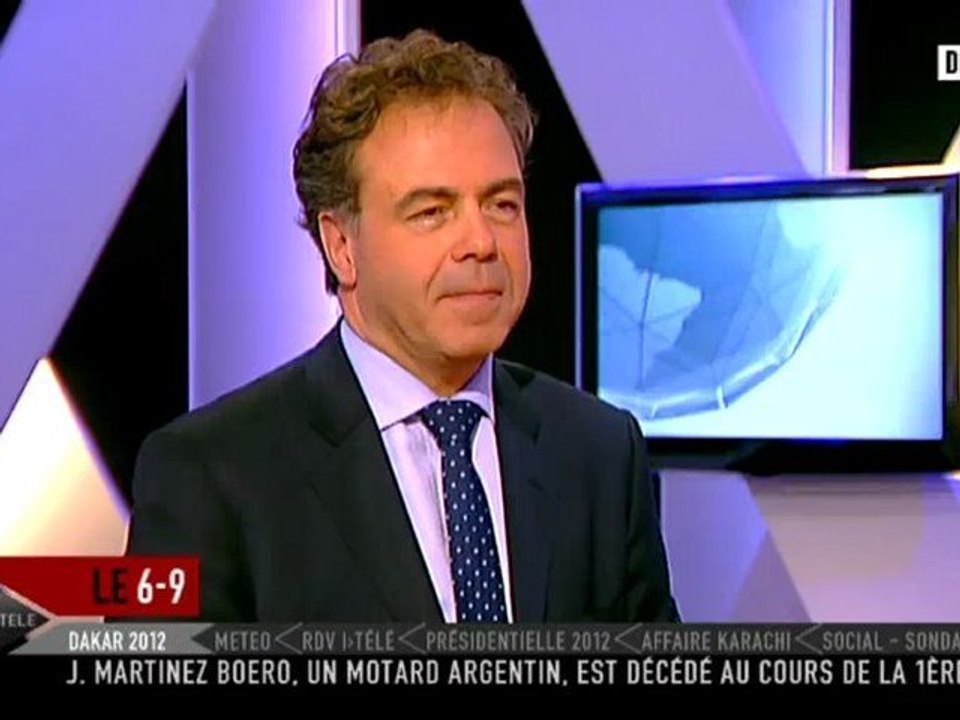 Luc Chatel invité d'iTélé - lundi 2 janvier 2012