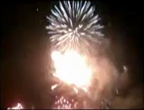 Feu d'artifice 2011-2012 (Liege place st-Léonard)