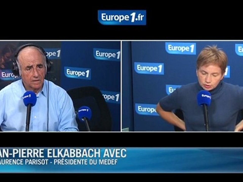 Laurence Parisot - Europe 1 - 03/01/2012