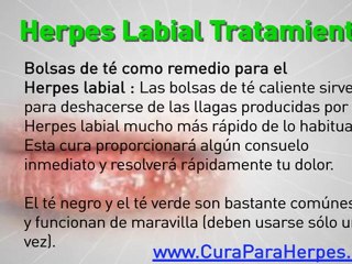 Herpes Labial Tratamiento Video