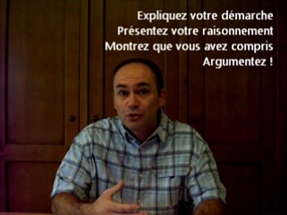 Conseils examens
