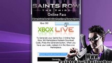 How to unlock Saints Row 3 Online Pass Free! - Xbox 360 - PS3