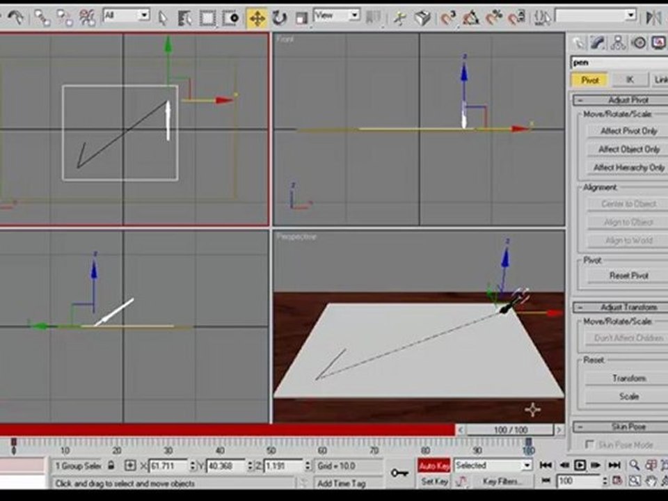 برنامج تعليم ثري دي ماكس 9 - الماتيريالز - Lean 3DMax9