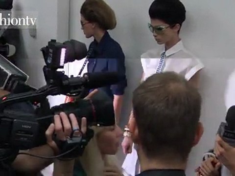 Fendi Spring 2012 Backstage ft Karl Lagerfeld | FTV