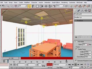 برنامج تعليم ثري دي ماكس 9 - كيفية التحرك داخل التصميم - Lean 3DMax9