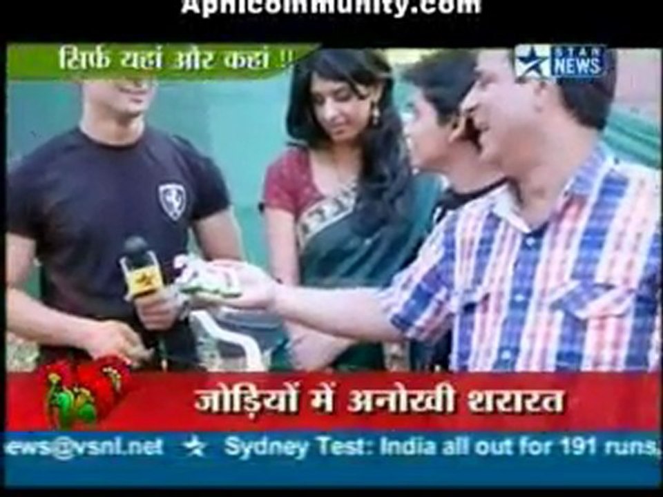 Saas Bina Sasural 3rd January 2012 Set Mein Masti