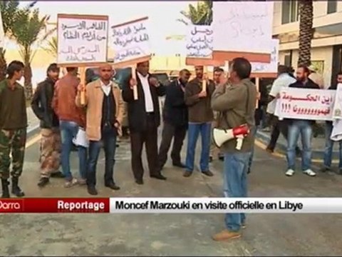 Lybie, Moncef Marzouki en visite officielle en Libye