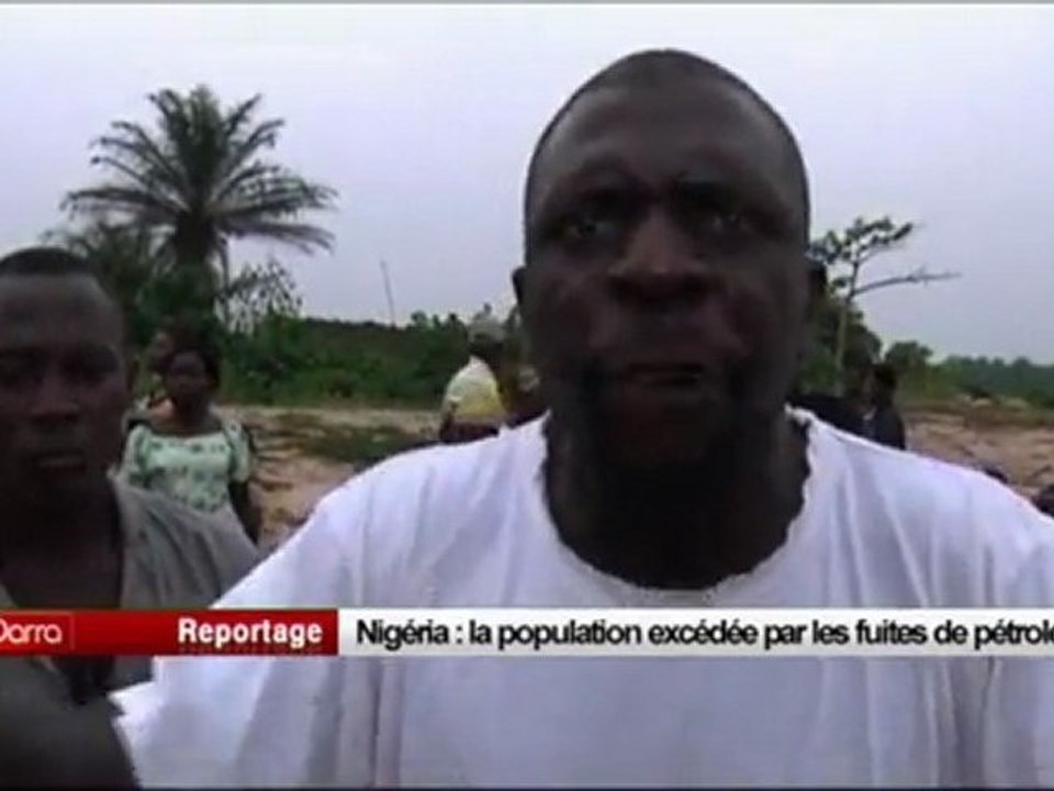 Nigéria, La population excédée par les fuites de pétrole