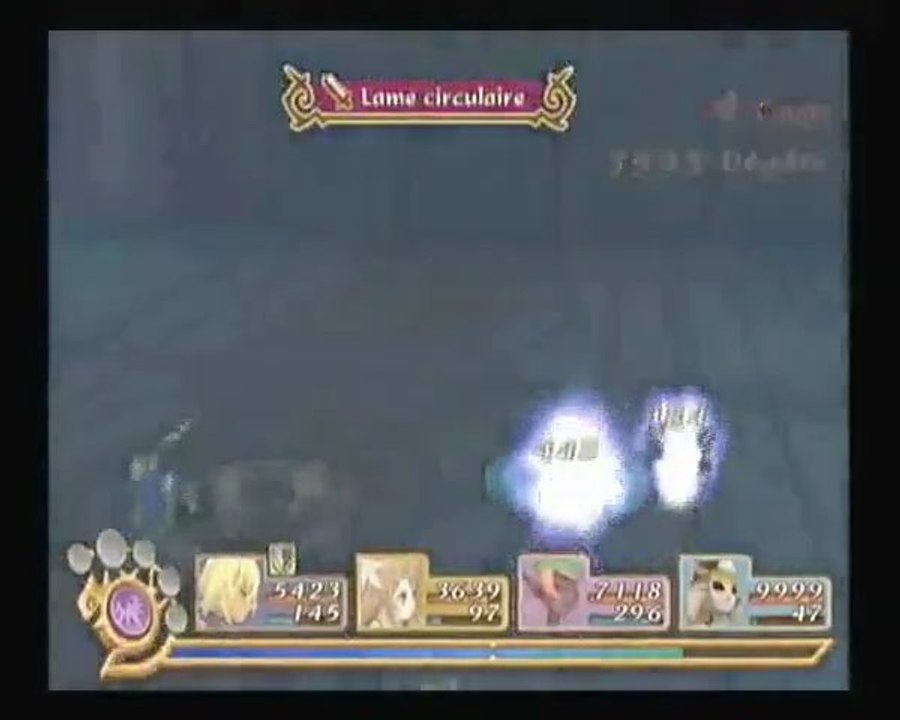 Tales of Symphonia 2 - Attaque spéciale combo Emil mode Ratatosk et Marta.