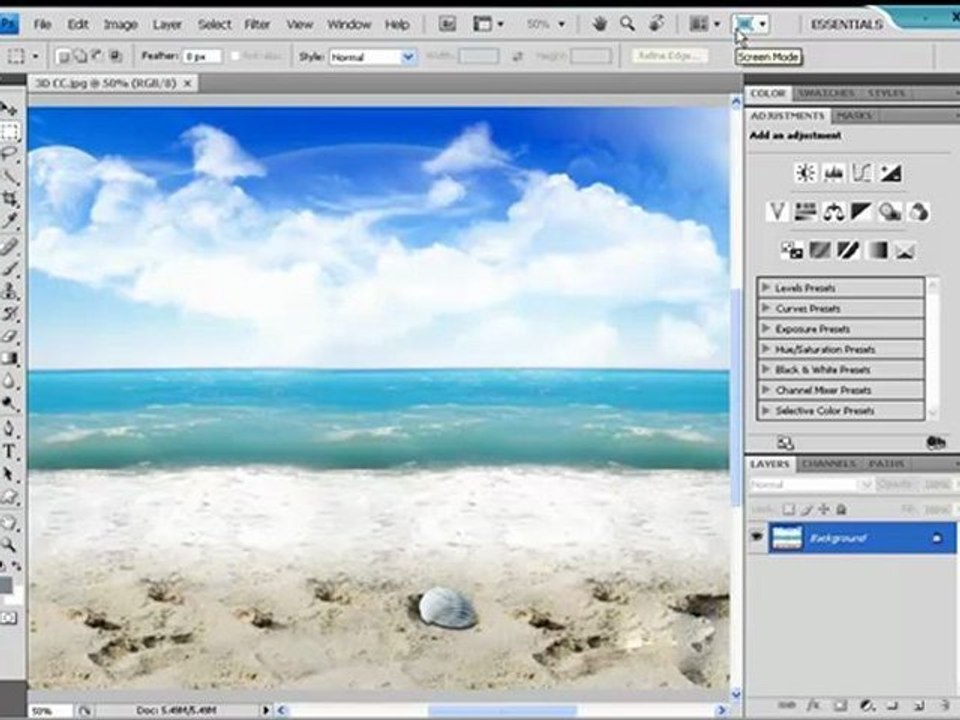 برنامج تعليم التصميم بالفوتوشوب سي اس 4  - مقدمة - Learn Photoshop