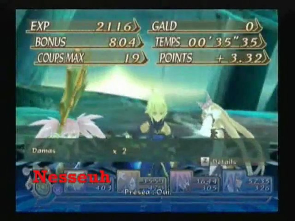 Tales of Symphonia 2 - Attaque spéciale Présea