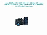 Buy Cheap Canon EOS Rebel T2i 18 MP CMOS APS-C Digital SLR Camera with EF-S 18-55mm f/3.5-5.6 IS Lens   Canon EF 75-300mm f/4-5.6 III Telephoto Zoom Lens