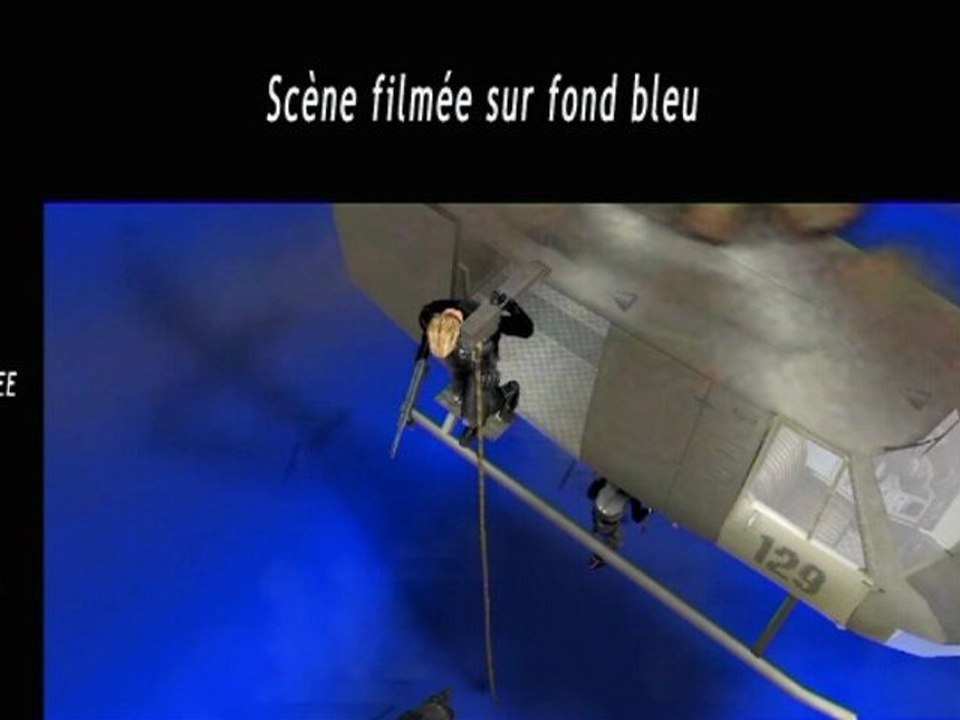 Resident evil : Making of n°1 debarquement hélicoptère