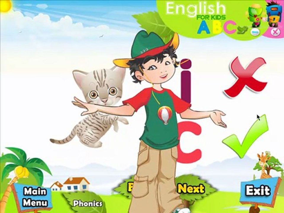 تعليم الانجليزية للاطفال - تعليم نطق الحروف وال...