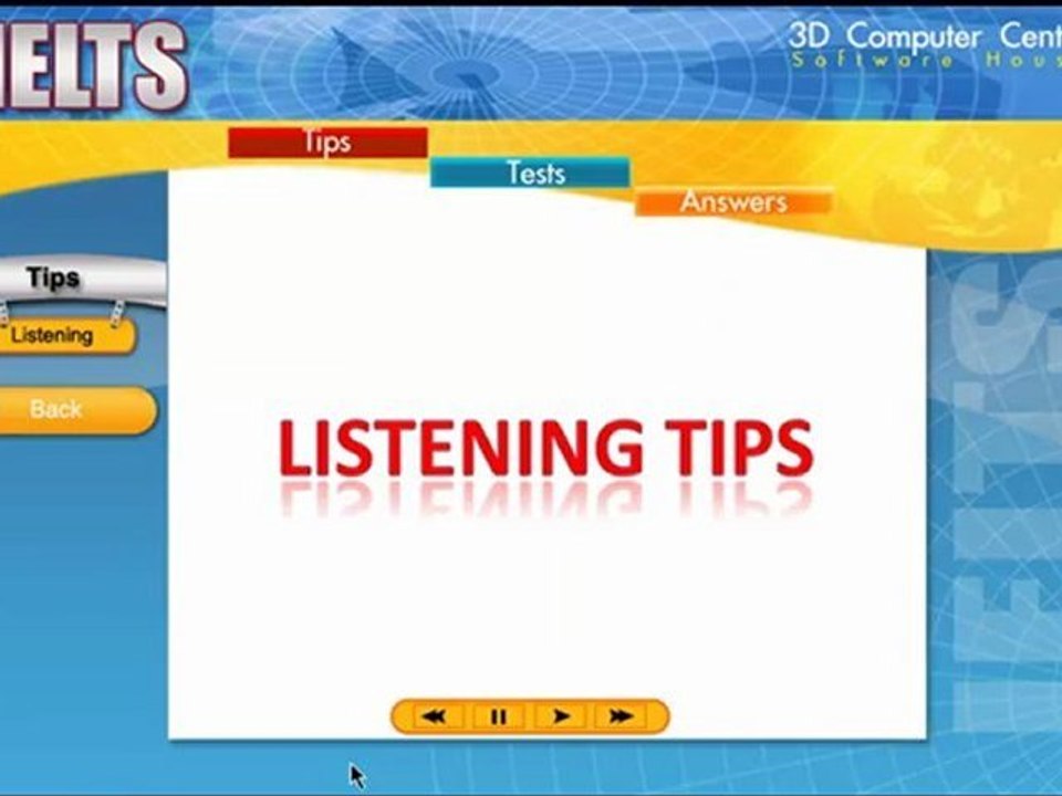 تعليم اللغة الانجليزية - برنامج التدريب على اختبارات الايلتس Learn English ILETS