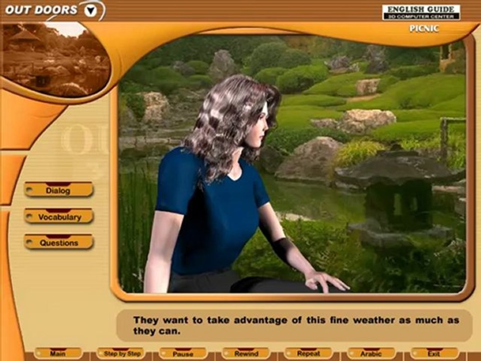 تعليم اللغة الانجليزية دليل الانجليزية برنامج تعليم محادثة اللغة الانجليزية عند الخروج للتنزهة Learn English