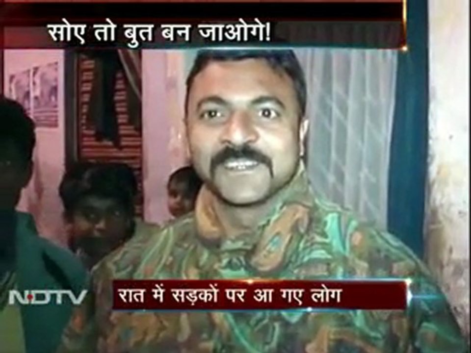सोमवार रात यूपी में दिखा 2012 का डर