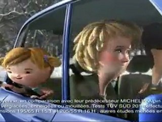Publicité Michelin pneu hiver