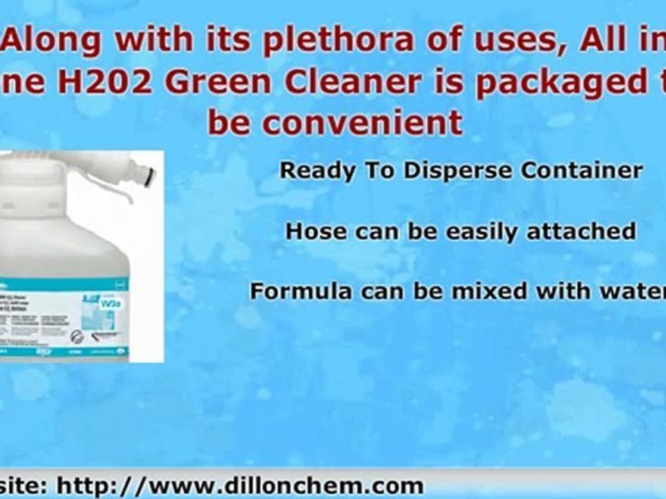 The Profits of Using the All in One H202 Green Cleaner