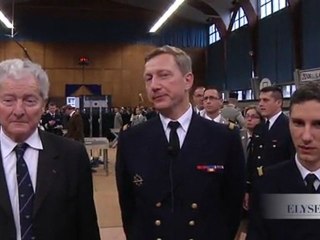 Voeux aux Armées : "Le Président est venu nous soutenir dans nos actions"