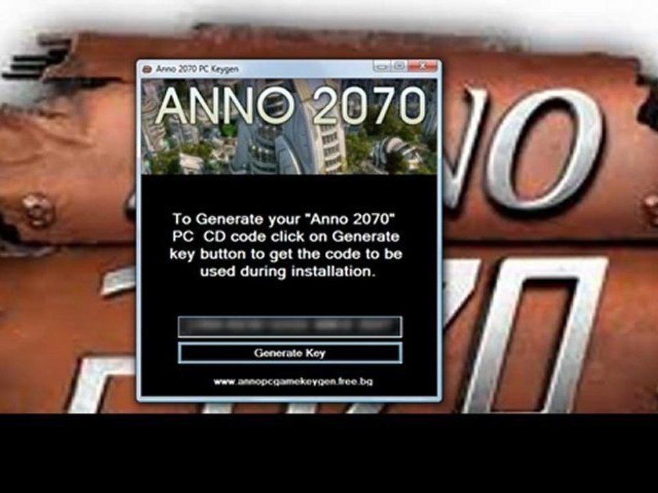 Anno 2070 PC game free Keygen + crack download