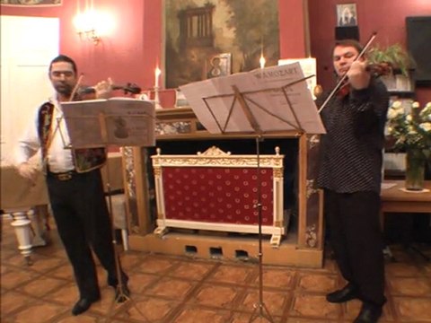 Моцарт - Соната Соль мажор для скрипки и альта