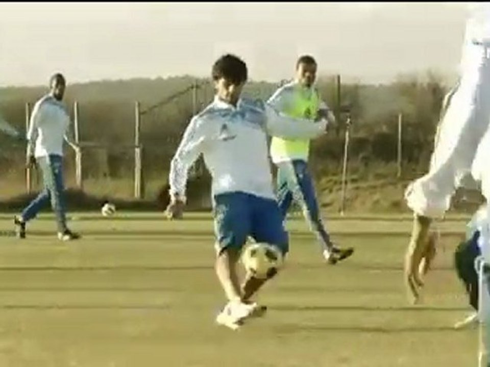 Les Olympiens ont retouché au ballon à Peralada
