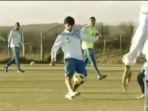 Les Olympiens ont retouché au ballon à Peralada