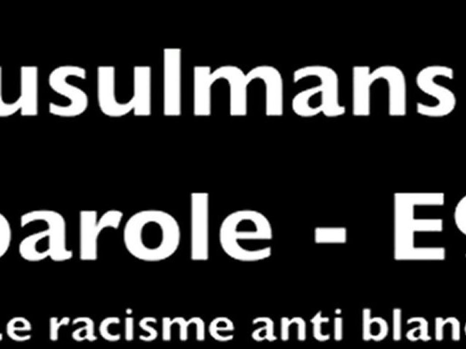 "Je serais Français* je voterai Lepen direct" Franc-parler d'un Musulman