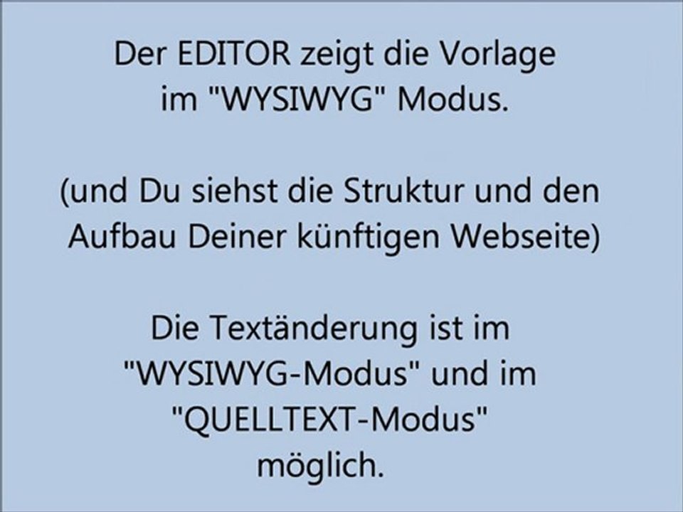 Homepage ganz leicht erstellen