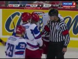 РОССИЯ - КАНАДА IIHF U20 IHWC 2012 RUSSIA - CANADA 6:5 Hockey 2011 fight