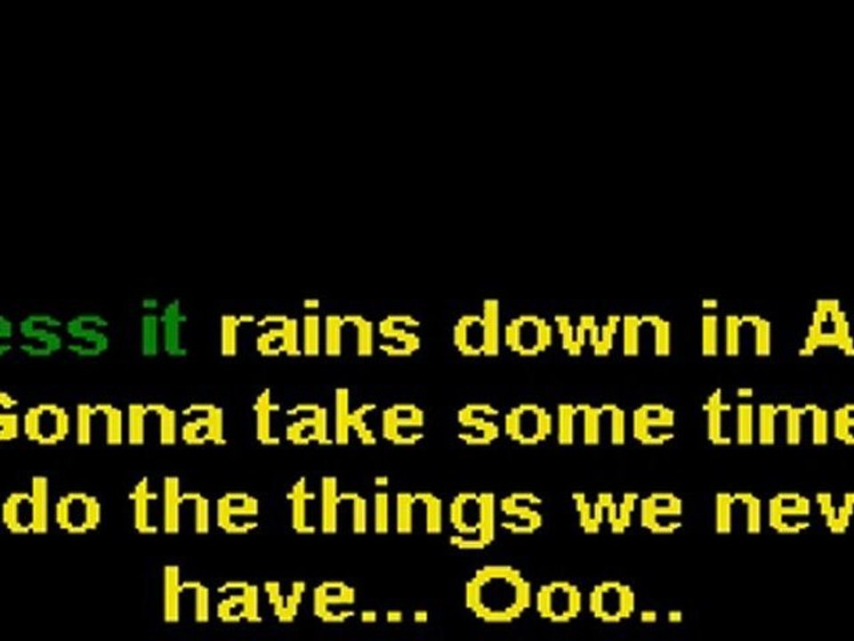 Toto - Africa karaoke