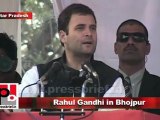 Congress Leader Rahul Gandhi in Bhojpur (U.P) Part 3