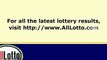 Mega Millions Lottery Drawing Results for January 3, 2011